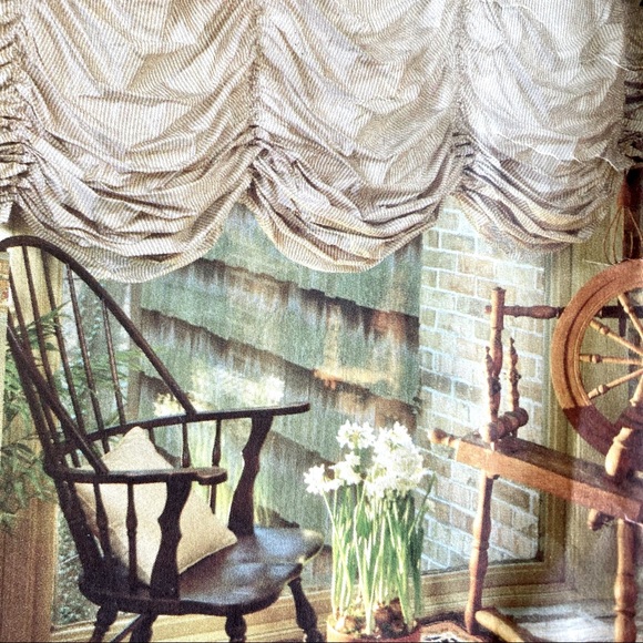 Vogue Pattern for Living Vintage Sewing Roman Shade 1993 4 Styles and Sizes - Picture 3 of 6